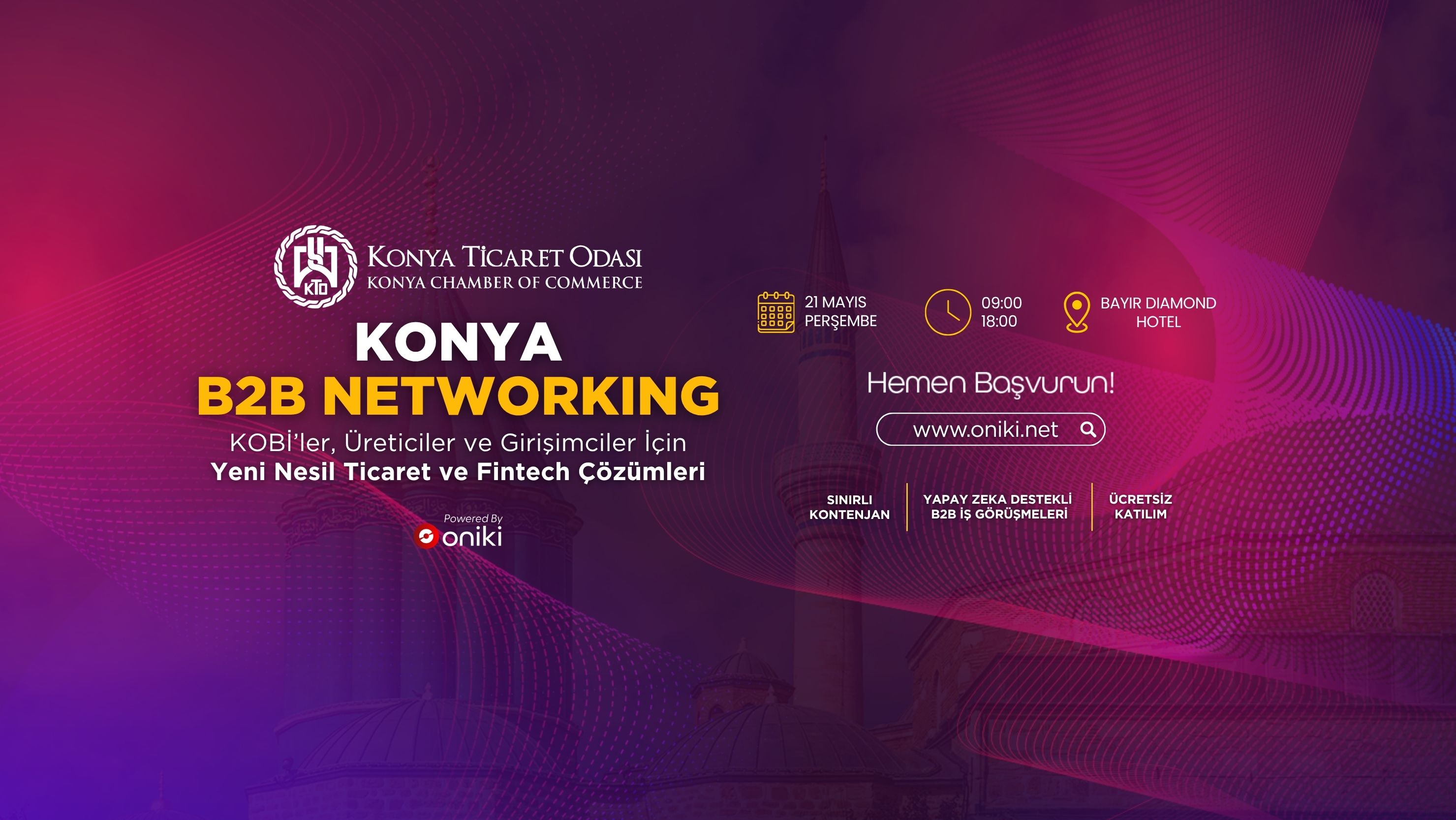 Konya B2B Networking - Yeni Nesil Ticaret ve Fintech Çözümleri