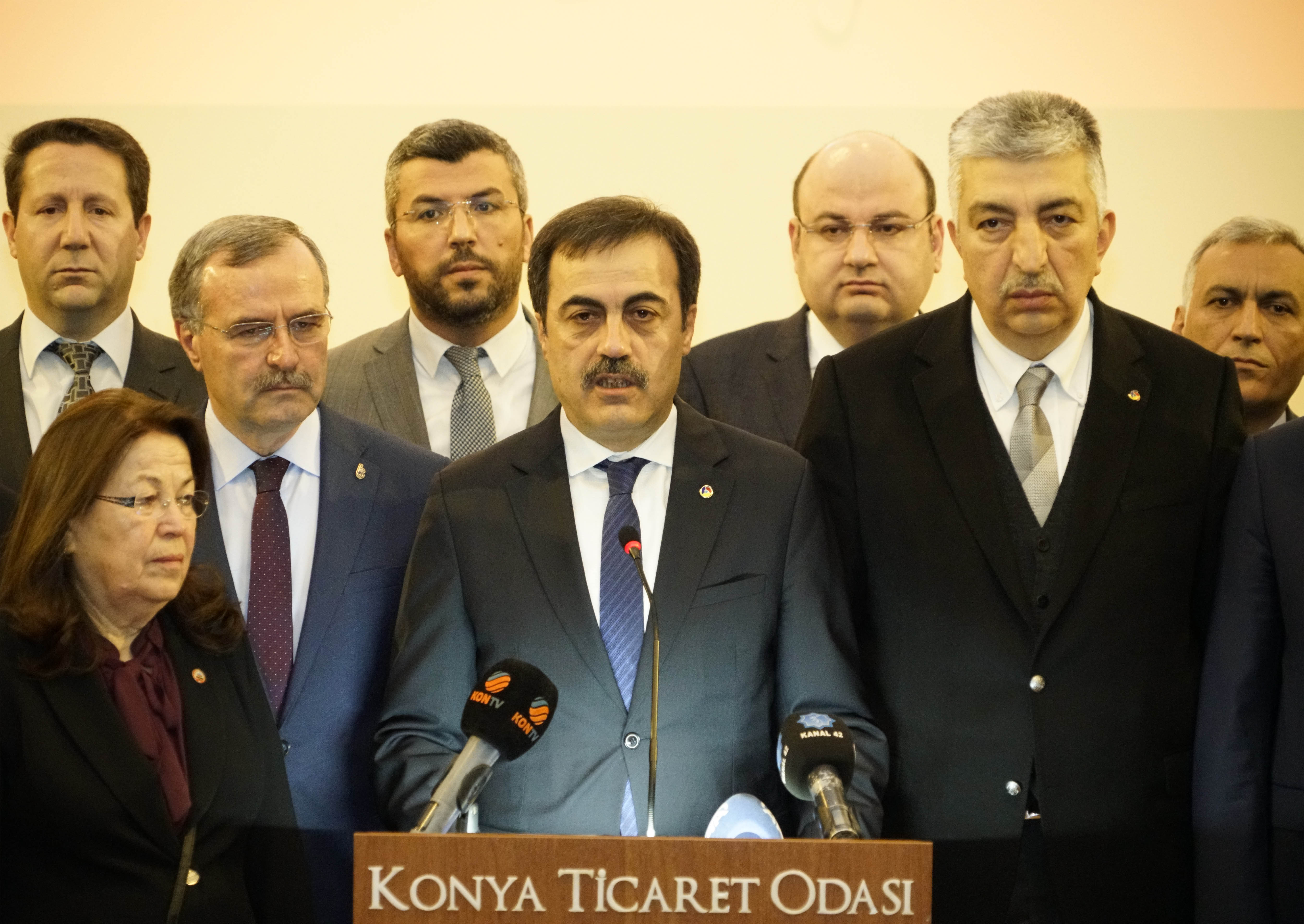 KONYA'DA STK’LAR BAHAR KALKANI HAREKATINA DESTEK İÇİN BİR ARAYA GELDİ.
