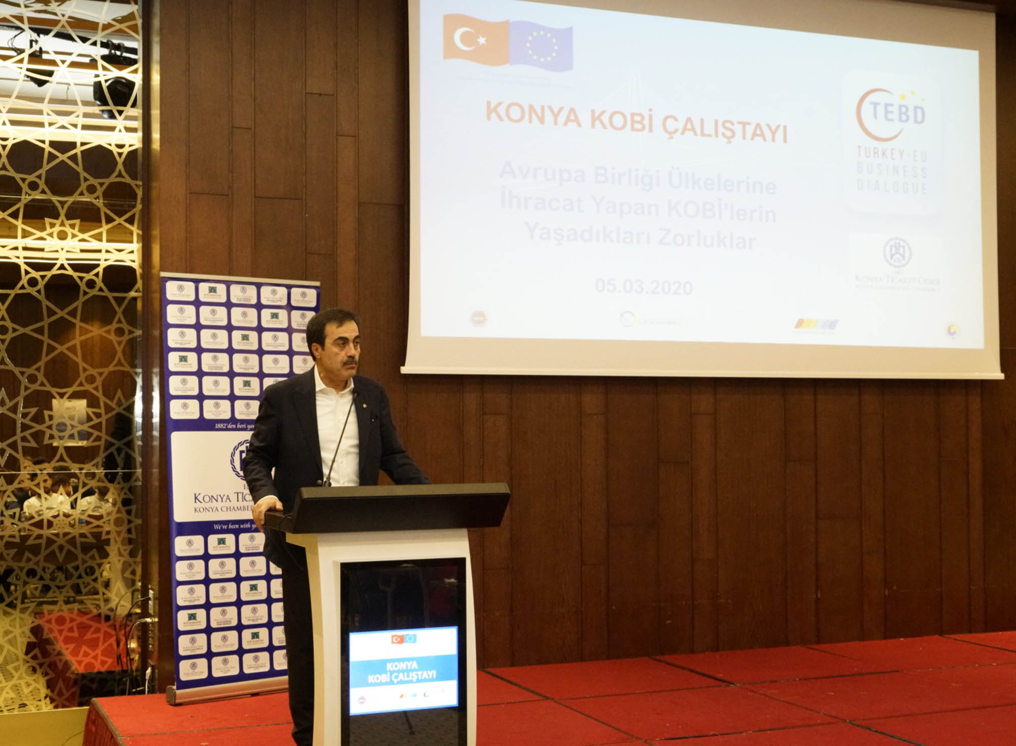 KTO ÜYELERİNİN AB’YE İHRACATTA YAŞADIĞI SORUNLAR ÇALIŞTAY’DA MASAYA YATIRILDI