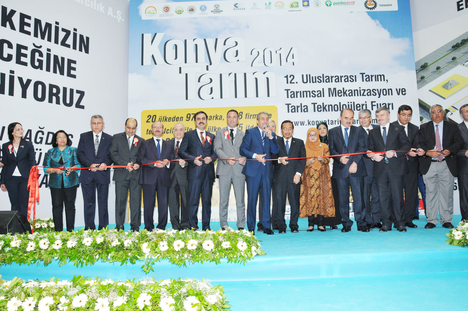Konya Tarım Fuarı Açıldı