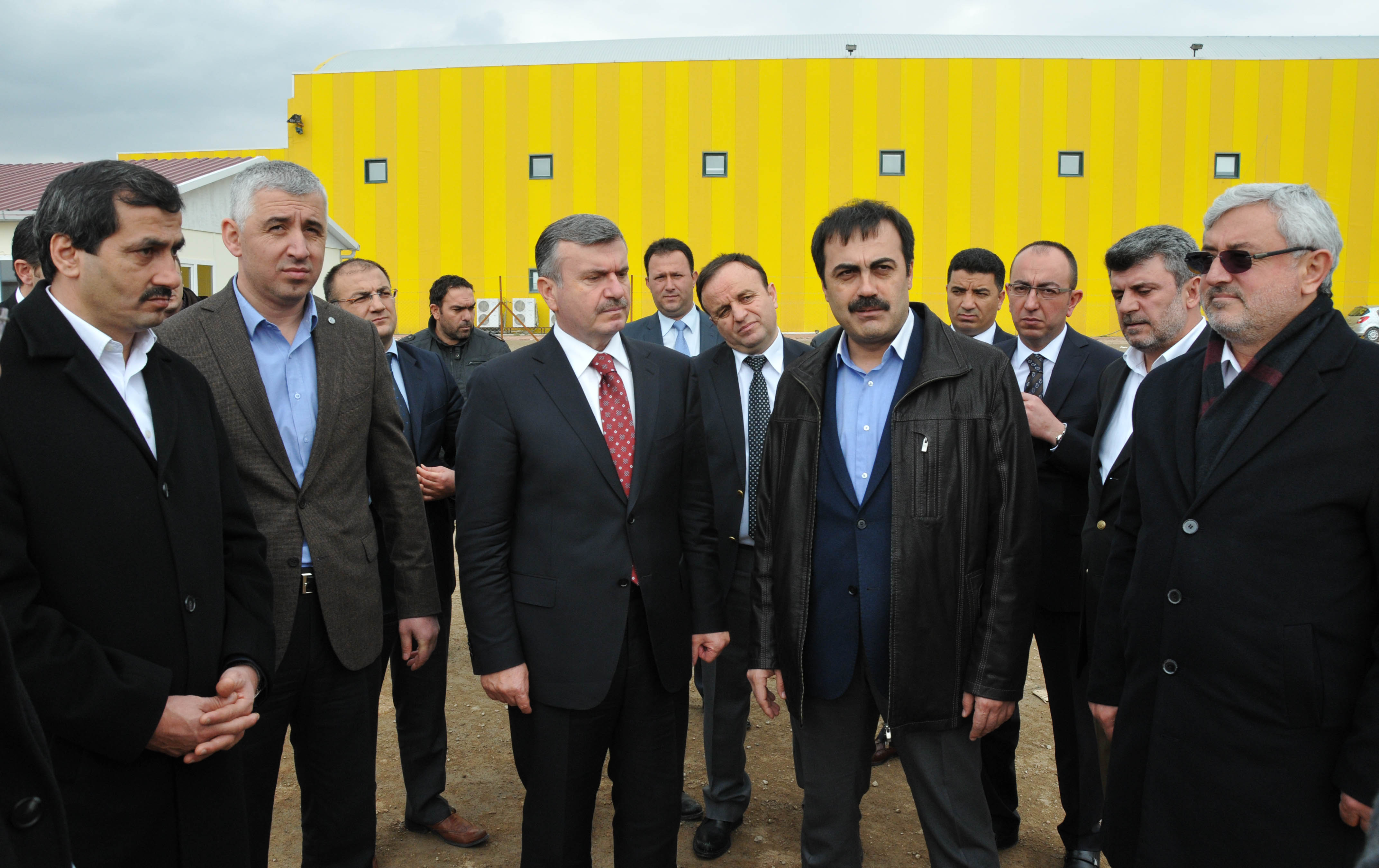 Akyürek Fuar Merkezi İnşaatını İnceledi