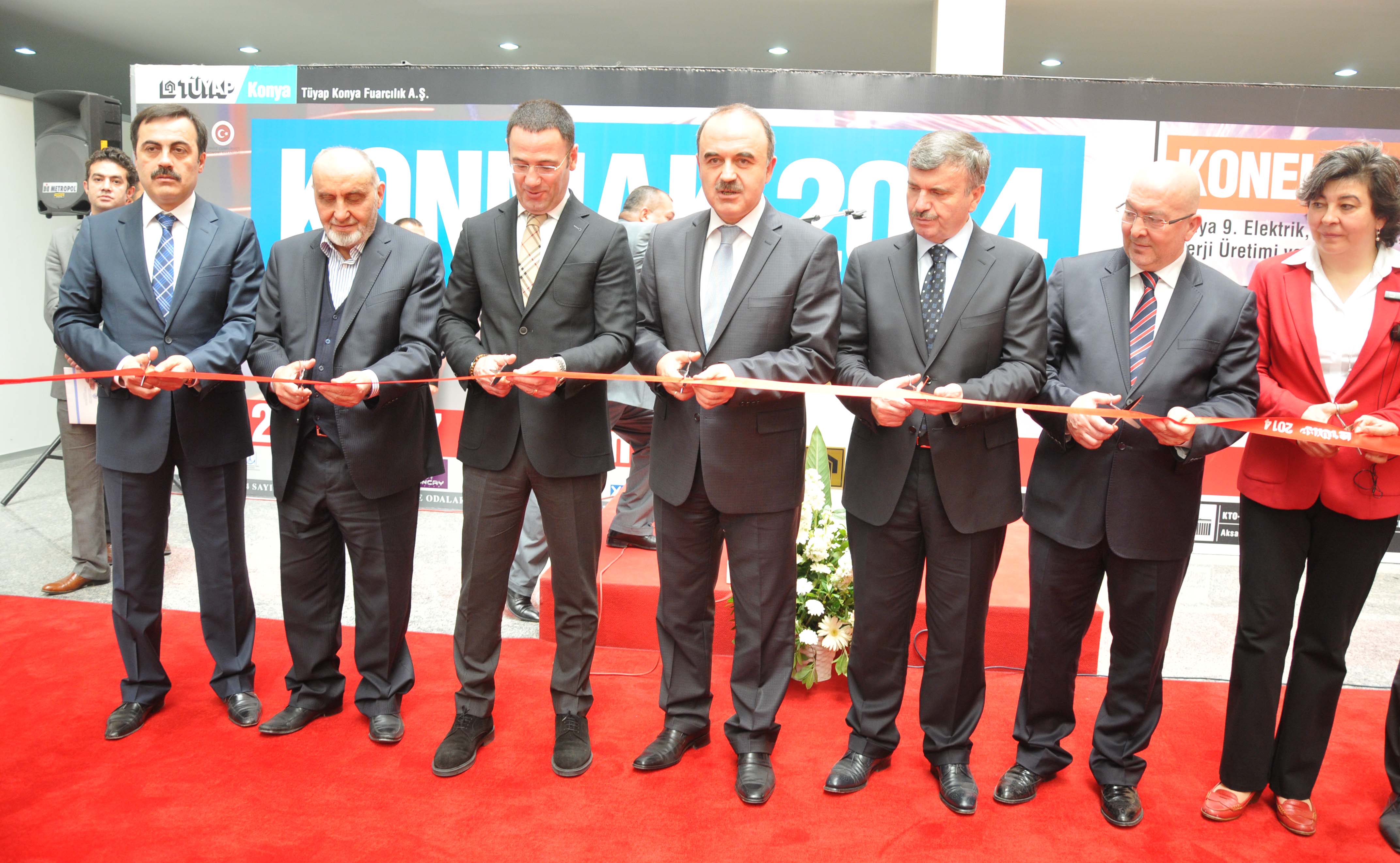 Konya Makine Fuarı Açıldı