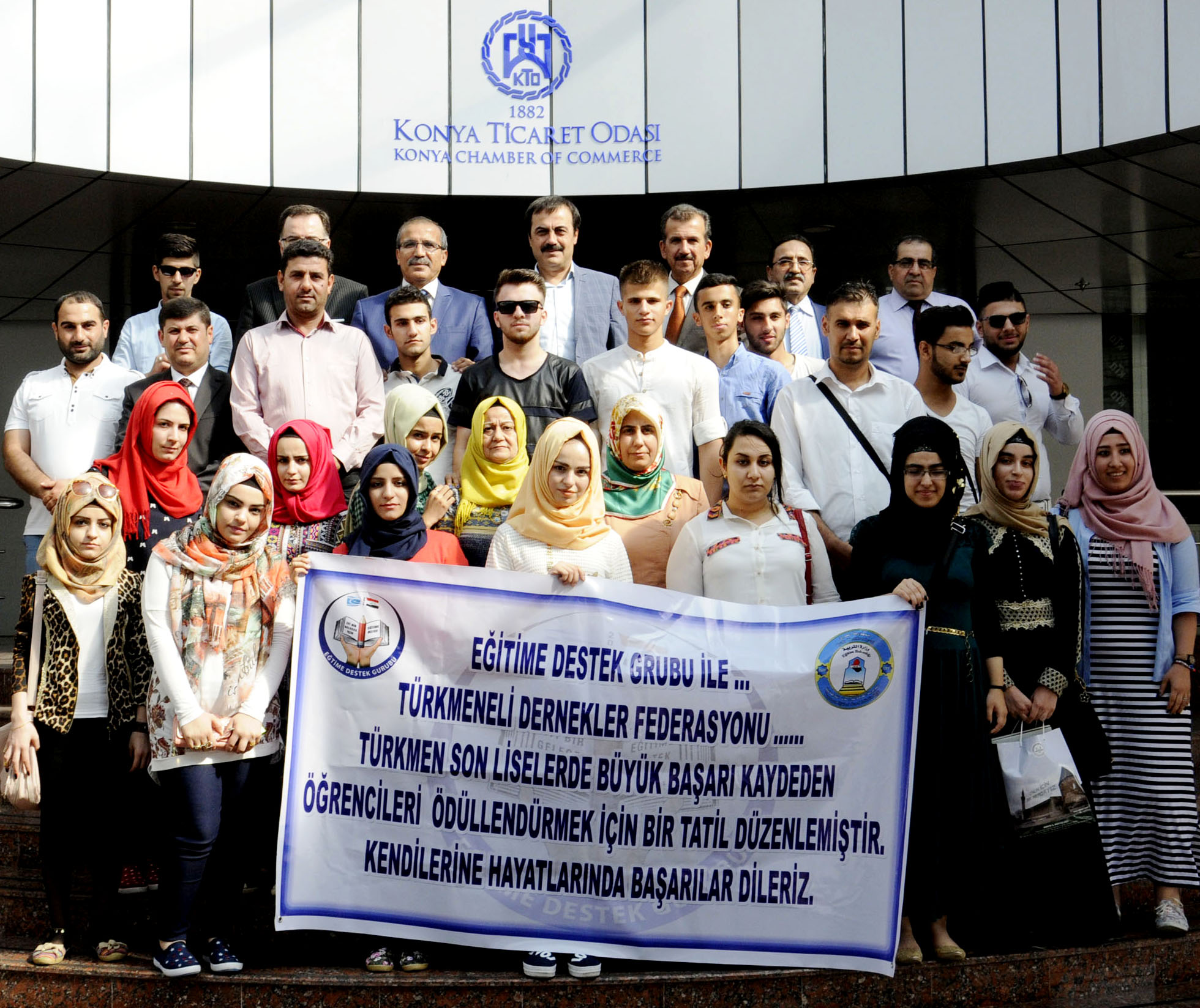 Kuzey Iraklı Türkmen Öğrenciler Konya Ticaret Odası'nı Ziyaret Etti