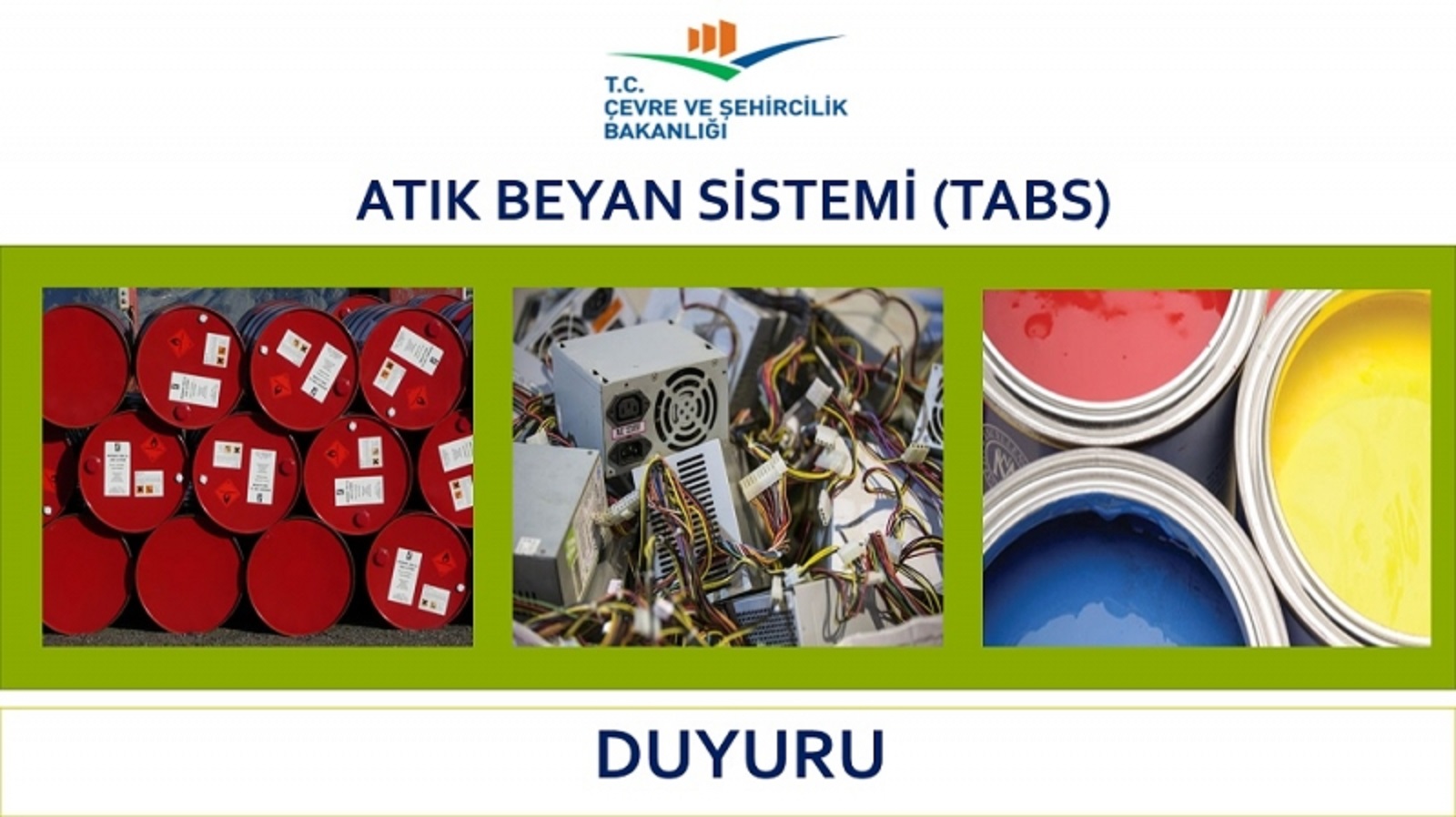 2025 Yılı Atık Beyan İşlemleri
